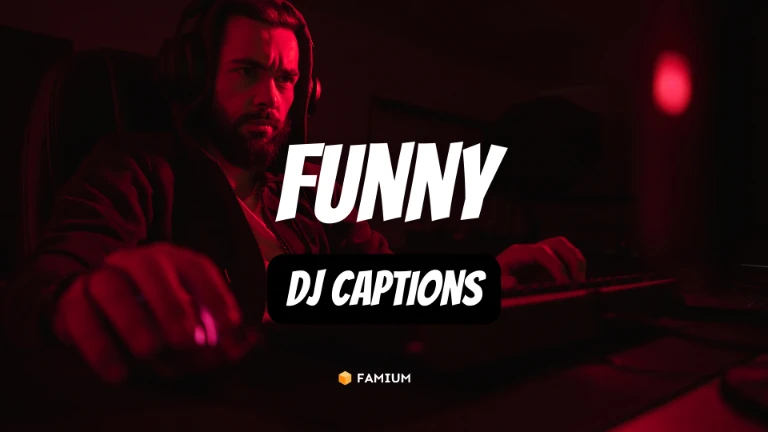 Funny DJ Captions for Instagram